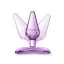 Jolly Plug Purple - miniaturowy plug analny z TPE ze stożkowym tipem i szeroką podstawą, długość 6,9 cm - 3