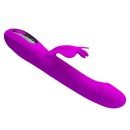 Wibrator króliczek Bella Purple z wyświetlaczem LED i ładowaniem magnetycznym, 24 cm - 6