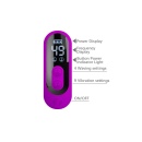 Wibrator króliczek Bella Purple z wyświetlaczem LED i ładowaniem magnetycznym, 24 cm - 9