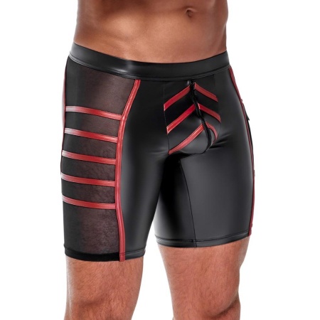 Men's Shorts Black/Red LP-687 - 3