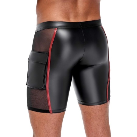 Men's Shorts Black/Red LP-687 - 5