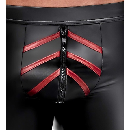 Men's Shorts Black/Red LP-687 - 6