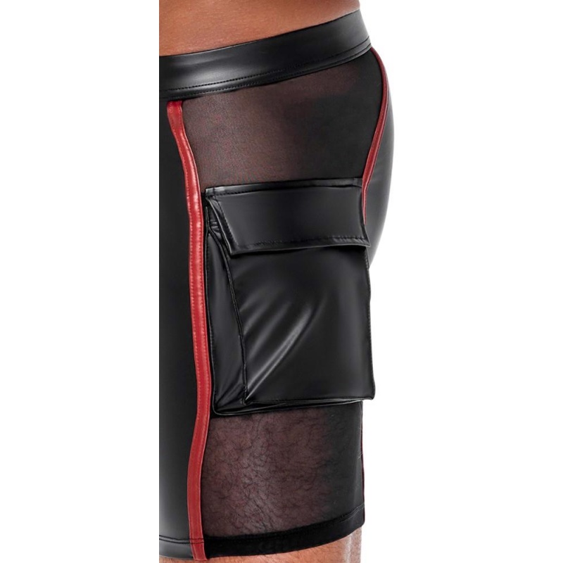 Men's Shorts Black/Red LP-687 - 7