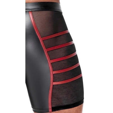 Men's Shorts Black/Red LP-687 - 8