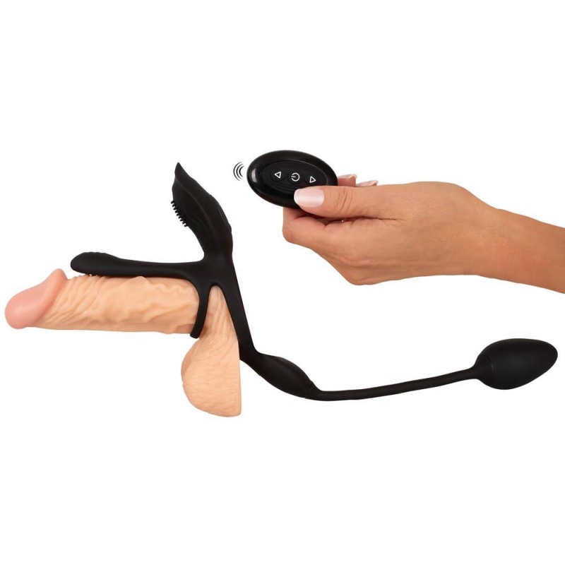 Wibrator dla par RC Multi Function - 5 funkcji, 10 trybów wibracji, 3 silniki, 34,8 cm - 6