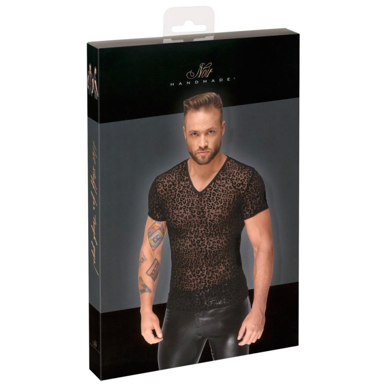 Noir M.Shirt leo XL - 1