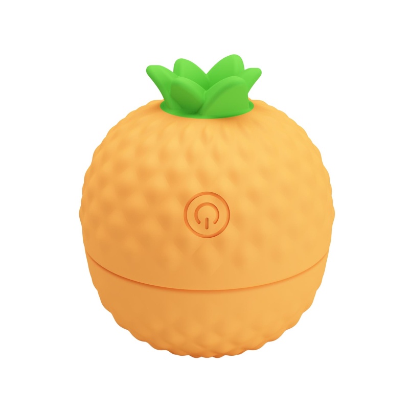 Wibrator łechtaczkowy Pineapple Secret z 12 trybami thumping, silikonowy, ok. 12 cm - 5