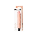 Wibrator realistyczny Real Vibrator Flesh z pokrętłem bezstopniowej regulacji wibracji, TPE, 22,5 cm długości, Ø 3 cm - 7