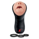 Masturbator PDX Elite Deep Throat Vibrating Stroker – regulowane podciśnienie, wibracje, długość 24,5 cm - 4