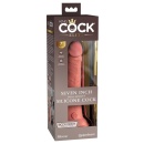 KCE 7 Dual Density Cock Light – dildo silikonowy z przyssawką, konstrukcja dual density, 21 cm - 1