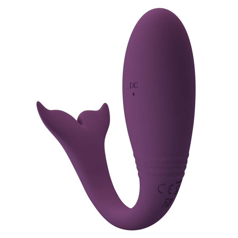 Wibrator dla par Jayleen z 12 trybami wibracji, 17,6 cm - 3