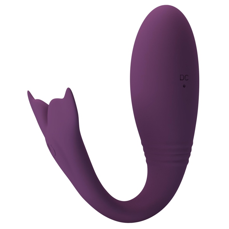 Wibrator dla par Jayleen z 12 trybami wibracji, 17,6 cm - 4