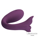Wibrator dla par Jayleen z 12 trybami wibracji, 17,6 cm - 9