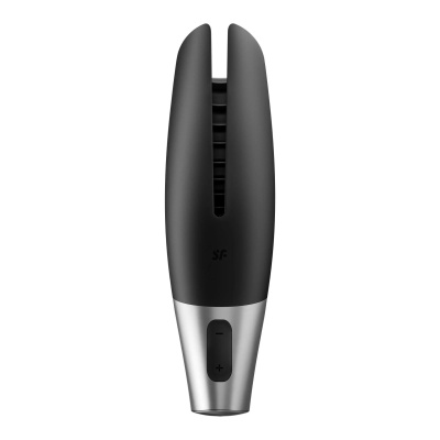 Power Masturbator black silver - 1 2