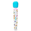 Masażer różdżkowy Unicorn Wand z ruchomą głowicą 6,2 cm, silikonową nakładką penetracyjną i długością 34 cm - 4
