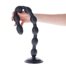 Sonda analna Taranaki 52 cm (49 cm użytkowej) 3,8 cm czarna - 2