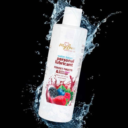Żel intymny i do masażu Aroma Series 2w1 Forest Fruits 300 ml - 4