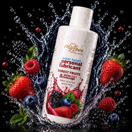 Żel intymny i do masażu Aroma Series 2w1 Forest Fruits 300 ml - 6