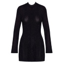 Noir Mini Dress S - 4