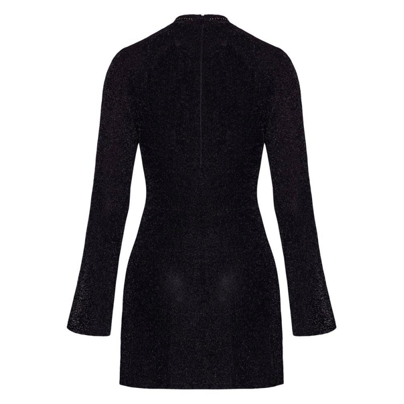 Noir Mini Dress S - 5
