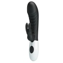 Wibrator Naughty Bunny 30 Funkcji - Podwójna Stymulacja Punktu G i Łechtaczki - 3