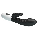 Wibrator Naughty Bunny 30 Funkcji - Podwójna Stymulacja Punktu G i Łechtaczki - 4