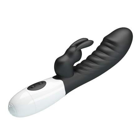 Wibrator Naughty Bunny 30 Funkcji - Podwójna Stymulacja Punktu G i Łechtaczki - 5