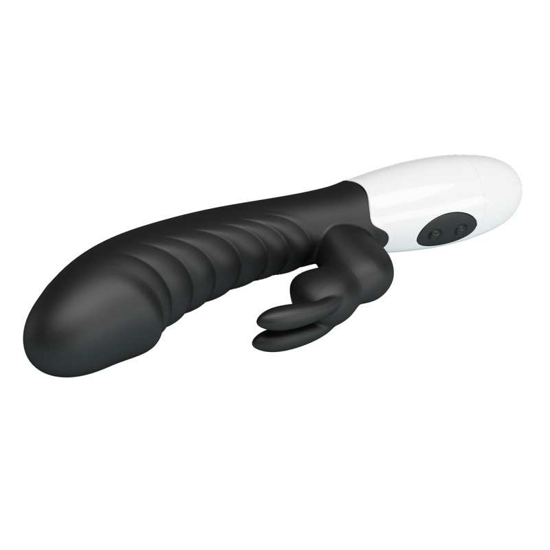 Wibrator Naughty Bunny 30 Funkcji - Podwójna Stymulacja Punktu G i Łechtaczki - 6