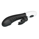 Wibrator Naughty Bunny 30 Funkcji - Podwójna Stymulacja Punktu G i Łechtaczki - 6