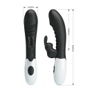 Wibrator Naughty Bunny 30 Funkcji - Podwójna Stymulacja Punktu G i Łechtaczki - 8