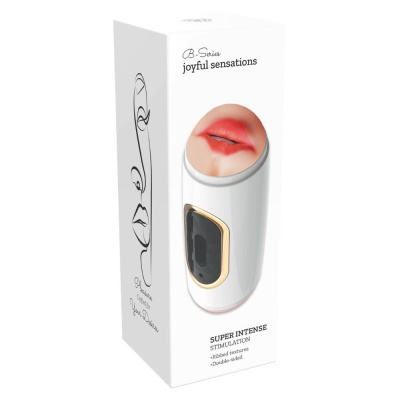 Masturbator Dual Sensation 22 cm z podwójną strefą stymulacji - 1