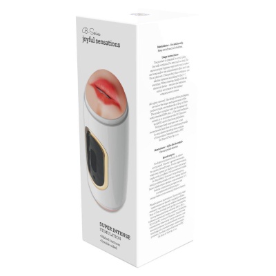 Masturbator Dual Sensation 22 cm z podwójną strefą stymulacji - 1 2
