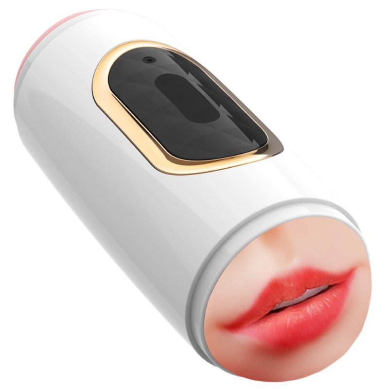 Masturbator Dual Sensation 22 cm z podwójną strefą stymulacji - 5