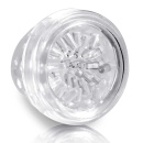 Automatyczny masturbator PET Mega-Bator Mouth Red/Clear z funkcją obrotową i posuwistą, 27,9 cm - 6