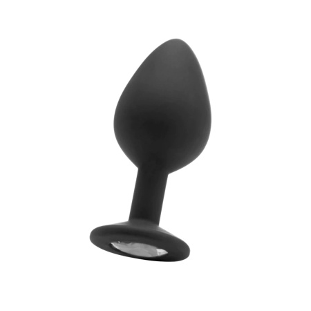 Diamond Butt Plug - Large black - 1