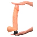 Wibrator realistyczny Real Feel Deluxe No.12 Light – dł. 30 cm, śr. 6,4 cm, wodoodporny, z przyssawką i wibracjami - 7