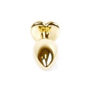 Plug-Jewellery Gold  Heart PLUG- Red - 5