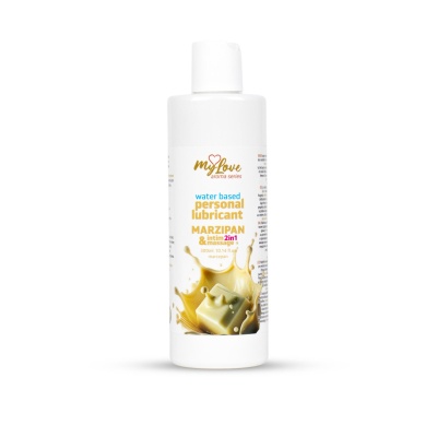 Lubrykant do masażu i intymny Aroma Series Intim&Massage 2in1 Marcepan 300 ml - 1