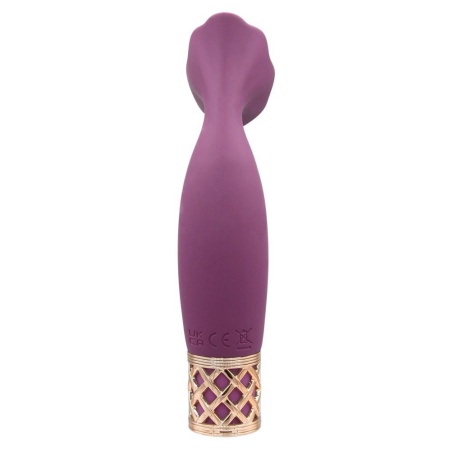Wibrator leżący Secrets Passion z elastyczną głowicą płatkową i bezstopniową regulacją, 13,2 cm - 4