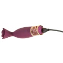 Wibrator leżący Secrets Passion z elastyczną głowicą płatkową i bezstopniową regulacją, 13,2 cm - 6