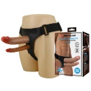 Harness Briefs KEAREN z wydrążonym dildo 17,5 cm - 1