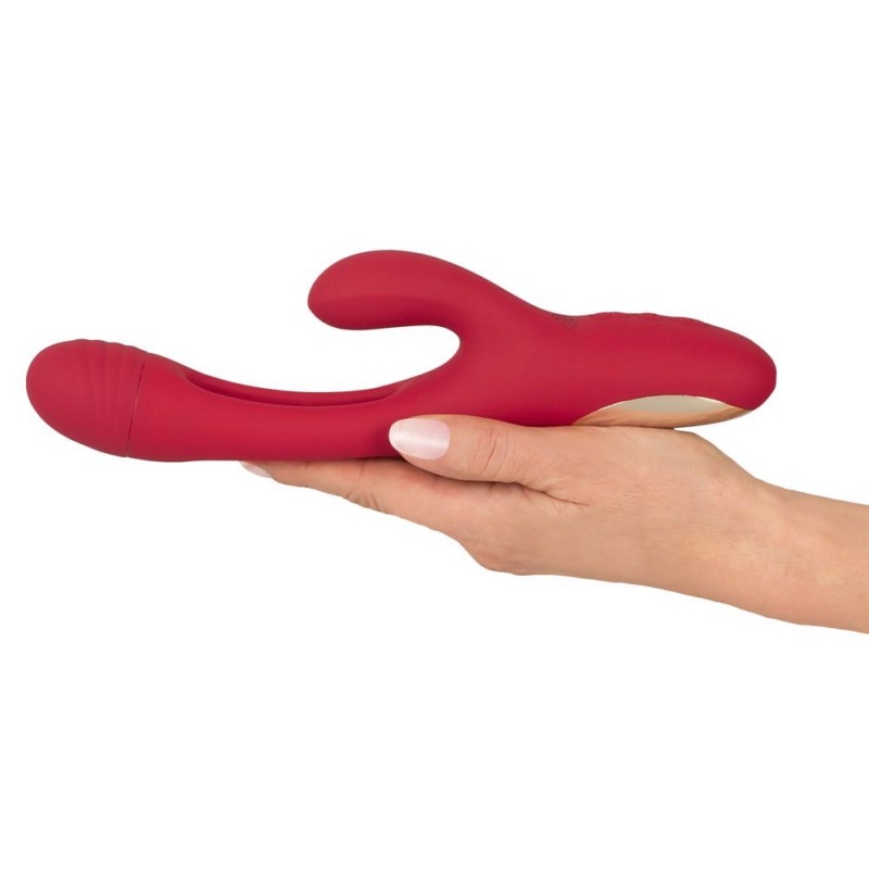 Wibrator Króliczek Rabbit Flicking z 3 Silnikami i Stymulacją Łechtaczki, 24,2 cm - 7