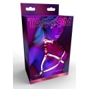 Open Cup Bra Harness Pink - 5