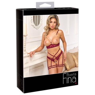 Suspender Set red L - 1