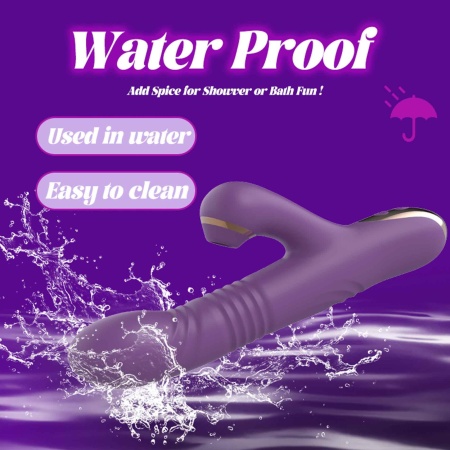 Luna suction thrusting G-spot massager - 16