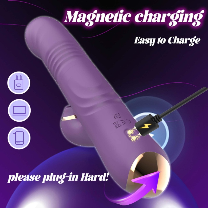 Luna suction thrusting G-spot massager - 17