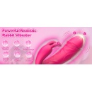 Wibrator króliczek Dual Stimulation - podwójna stymulacja punktu G i łechtaczki, długość 22,3 cm - 4