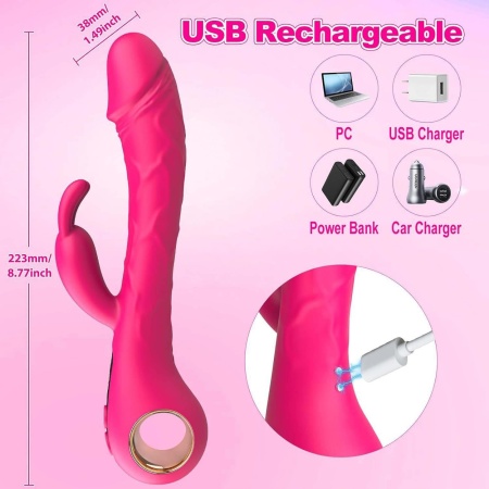 Rabbit G-Spot & Clitoral Dual Stimulation Vibrator - 5