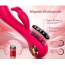 Wibrator króliczek Dual Stimulation - podwójna stymulacja punktu G i łechtaczki, długość 22,3 cm - 11