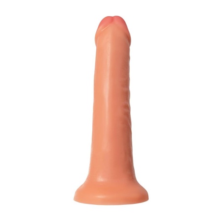 Realistyczne dildo CALIBER 18/3 z przyssawką, PVC, długość 18 cm, średnica 3 cm - 3